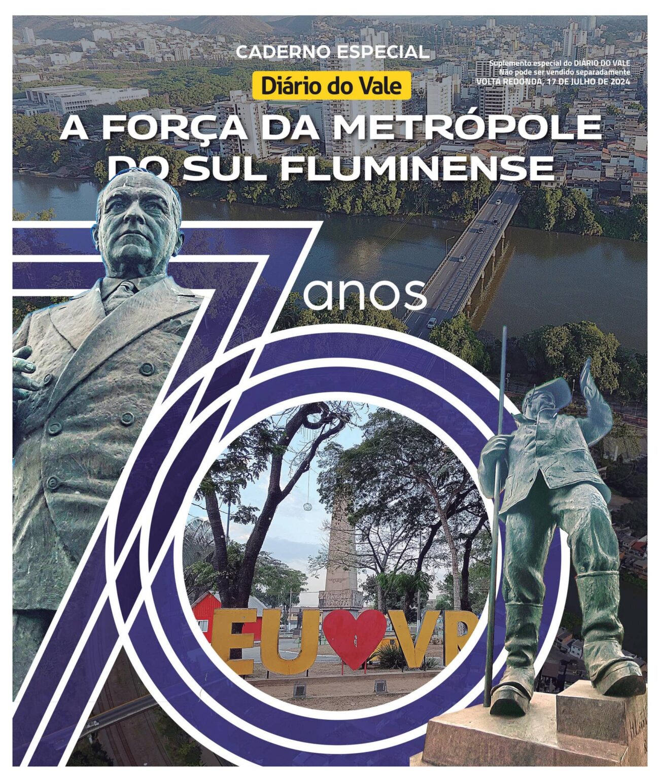 Volta Redonda Comemora 70 Anos: Uma História de Transformação e Desenvolvimento Imagem do artigo