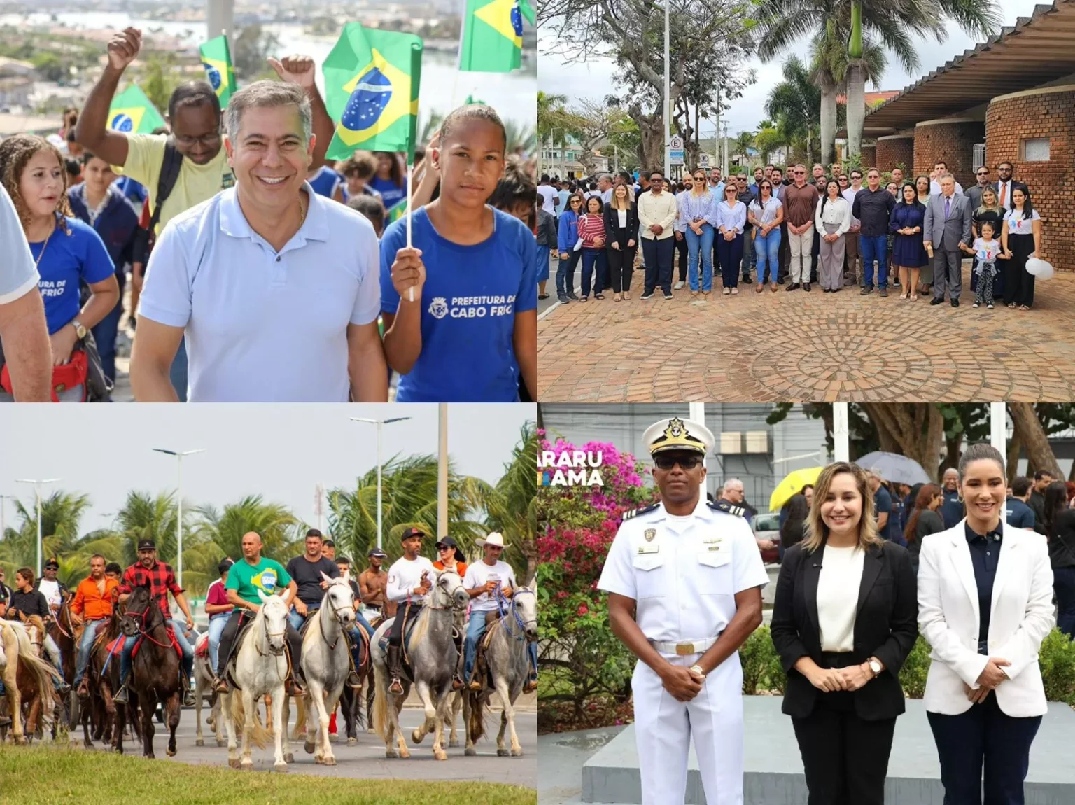 Celebração do Dia da Independência na Região dos Lagos: Atos Cívicos e Culturais Imagem do artigo
