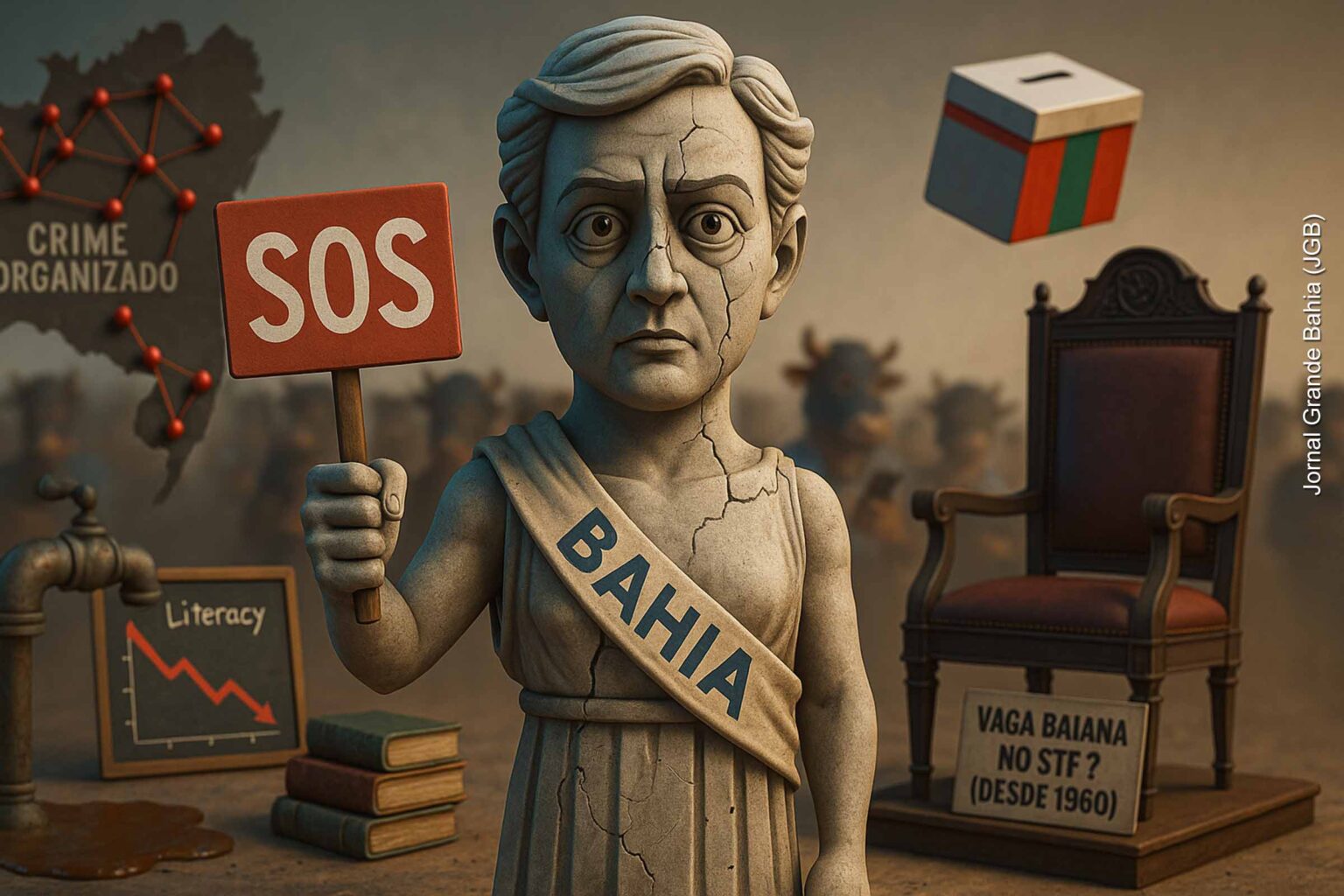 Bahia em Crise: Análise de Joaci Góes Revela Desafios Sociais e Políticos Imagem do artigo