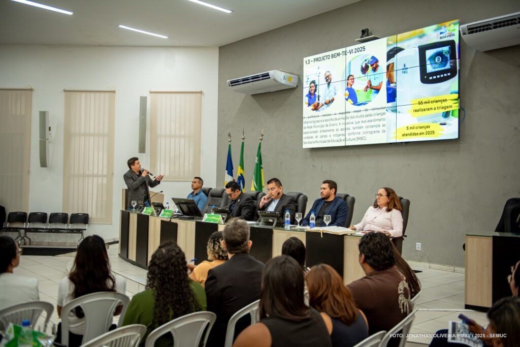 Educação em Boa Vista: Prestação de Contas do 2º Quadrimestre de 2025 na Câmara Municipal Imagem do artigo