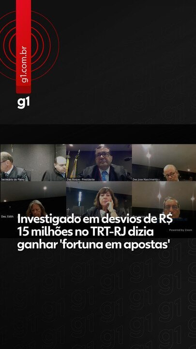 Desvios de R$ 15 Milhões no TRT-RJ: Investigado Alegava ‘Fortuna em Apostas’ Imagem do artigo