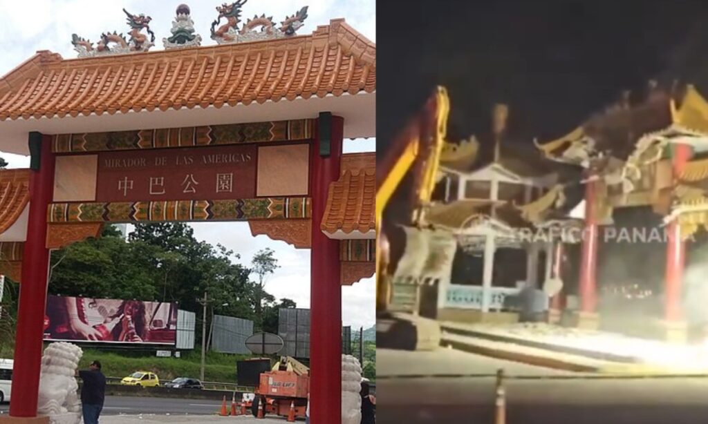 Demolição de Monumento Chinês no Panamá Gera Crise Política Sob Pressão de Trump Demolição de Monumento Chinês no Panamá Gera Crise Política Sob Pressão de Trump