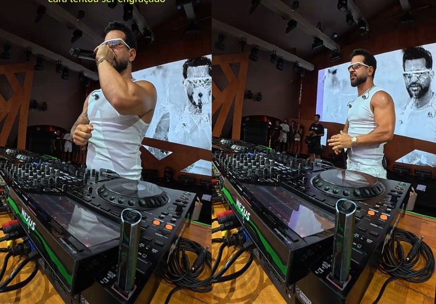 Dennis DJ Responde a Fã em Show Após Ofensa com Dedo do Meio