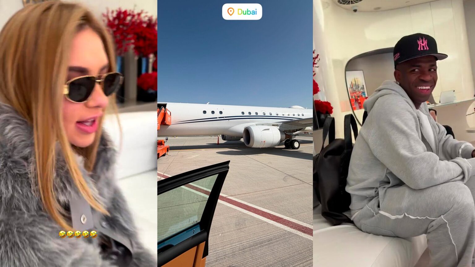 Virginia Chega ao Brasil Após Dias Românticos com Vini Jr. em Madri