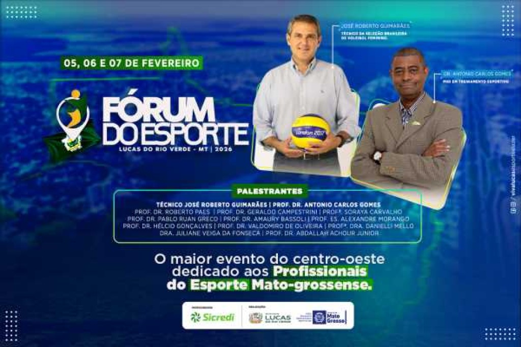 1º Fórum de Esporte em Lucas do Rio Verde Promete Transformar o Cenário Esportivo