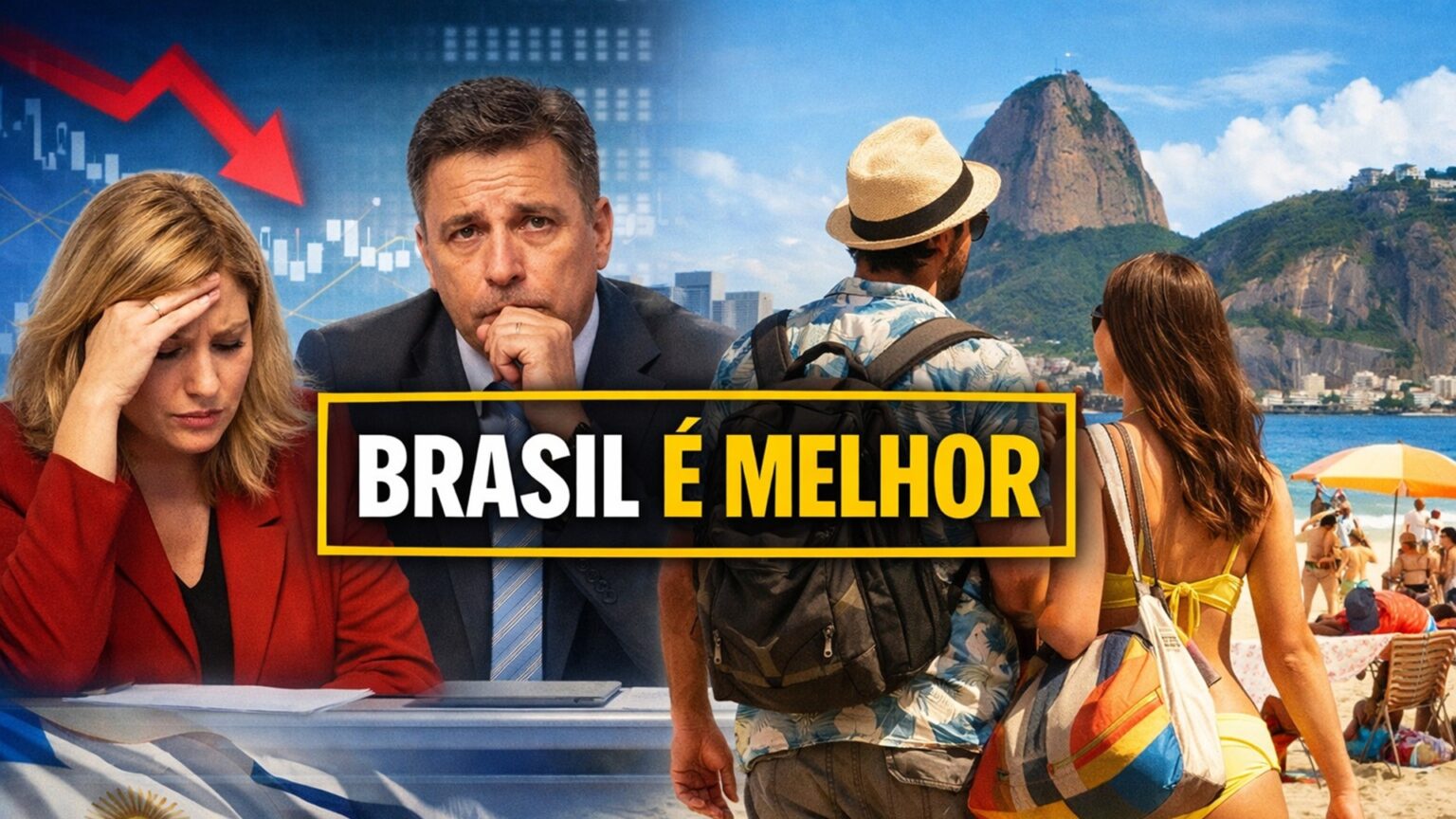 Atração Irresistível: Turistas Argentinos Preferem o Brasil ao seu Próprio País Atração Irresistível: Turistas Argentinos Preferem o Brasil ao seu Próprio País