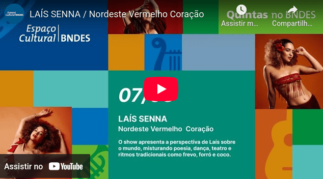 Descubra 'Nordeste Vermelho Coração' de Laís Senna no Espaço Cultural BNDES