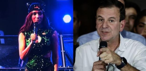 Fãs de Anitta cobram resposta de Eduardo Paes em rede social