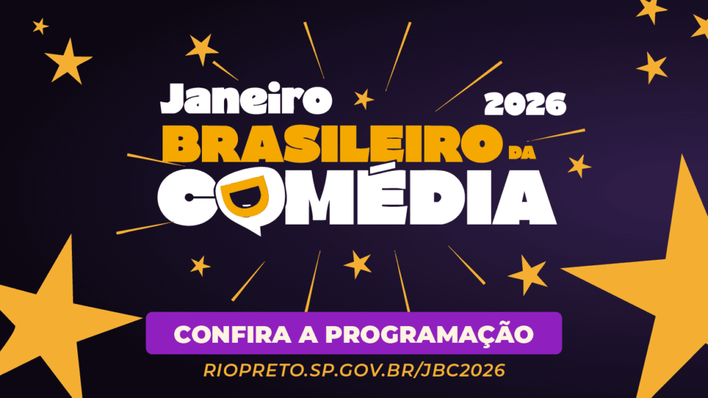 JBC 2026: Janeiro Brasileiro da Comédia Promove Experiências Teatrais Únicas