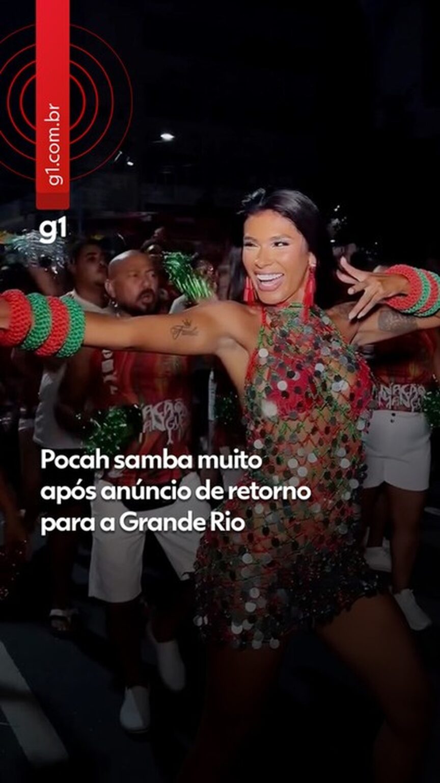 Pocah Brilha na Grande Rio: 'Estou de Volta à Minha Casa'