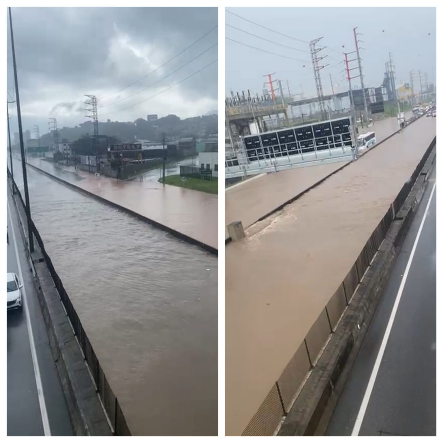 Chuva Forte no Grande Rio: Alagamentos e Fechamento da Dutra