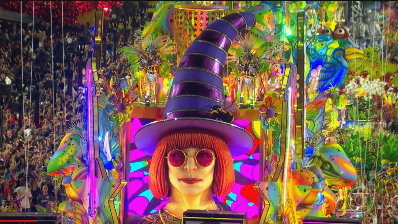 Desfiles Inesquecíveis: Rock e Literatura Brilham na Sapucaí do Rio de Janeiro