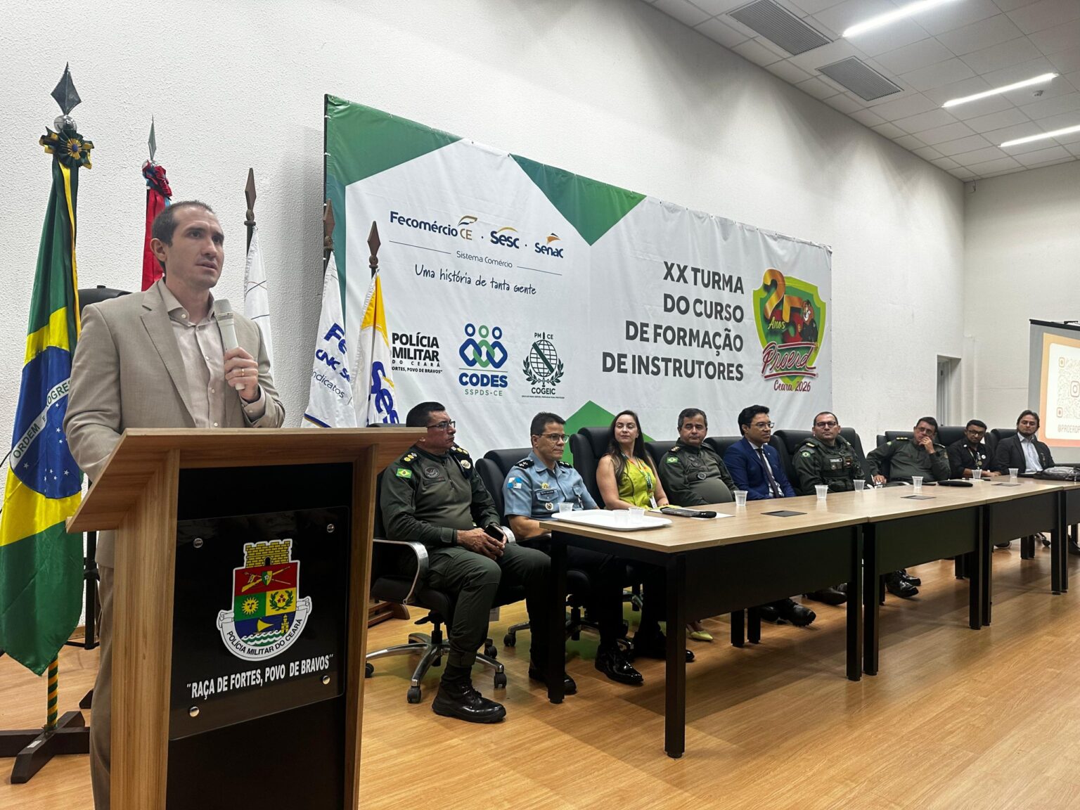 Fecomércio Ceará: Formação de Instrutores do Proerd em 2026 e Seus Impactos