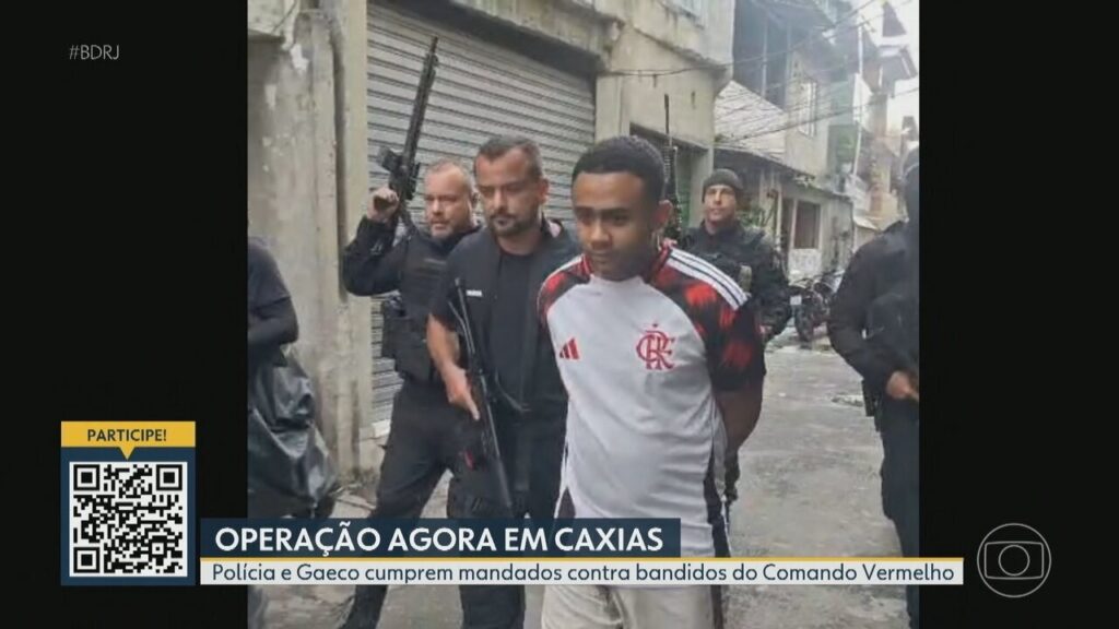 Operação Contenção: 13 integrantes do Comando Vermelho são presos em Duque de Caxias
