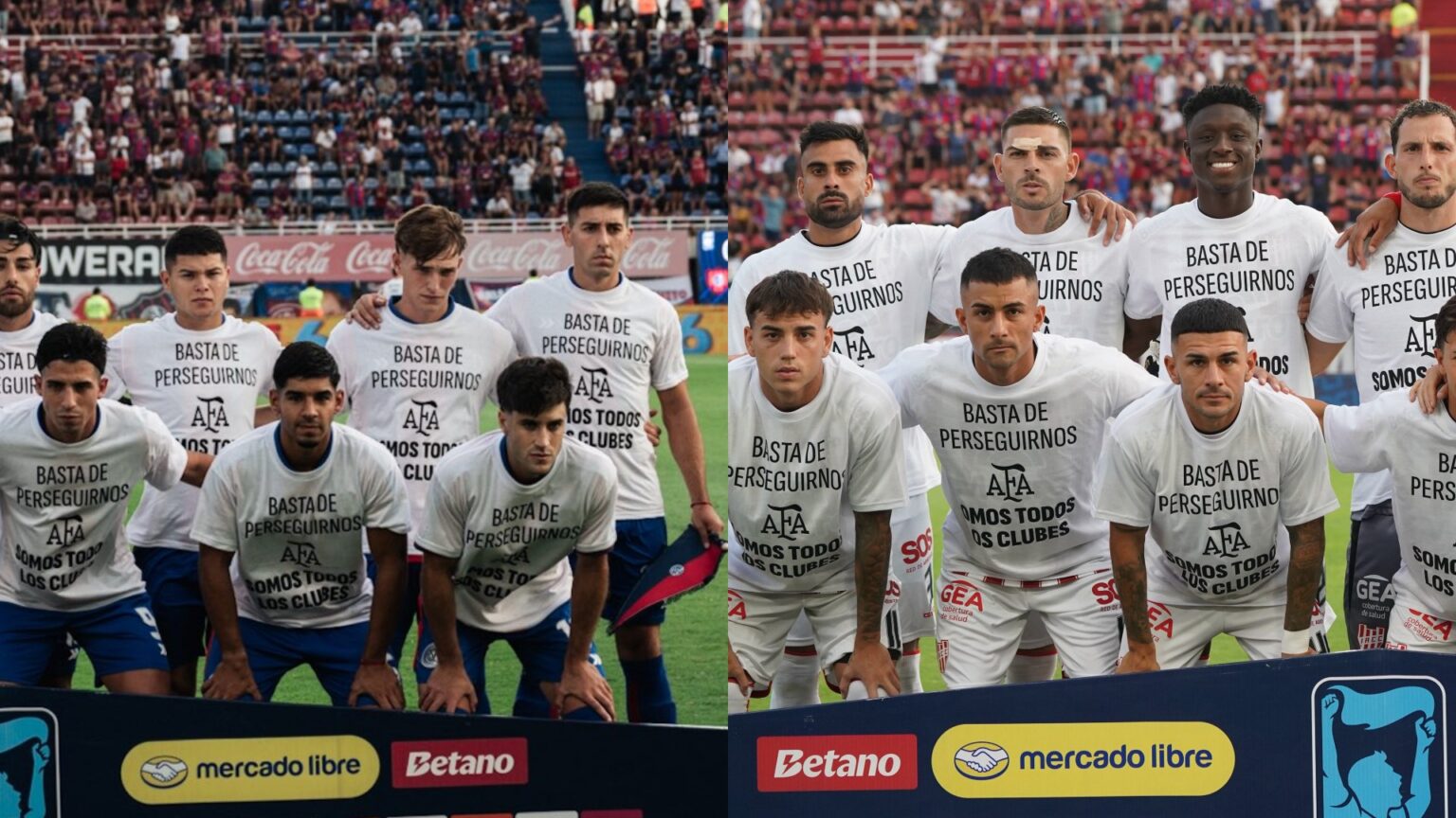Protesto em Campo: Jogadores do San Lorenzo e Instituto Defendem Presidente da AFA