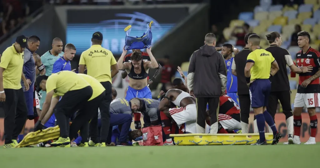 Sampaio Corrêa Atualiza Estado de Saúde de Jogador Após Convulsão em Campo
