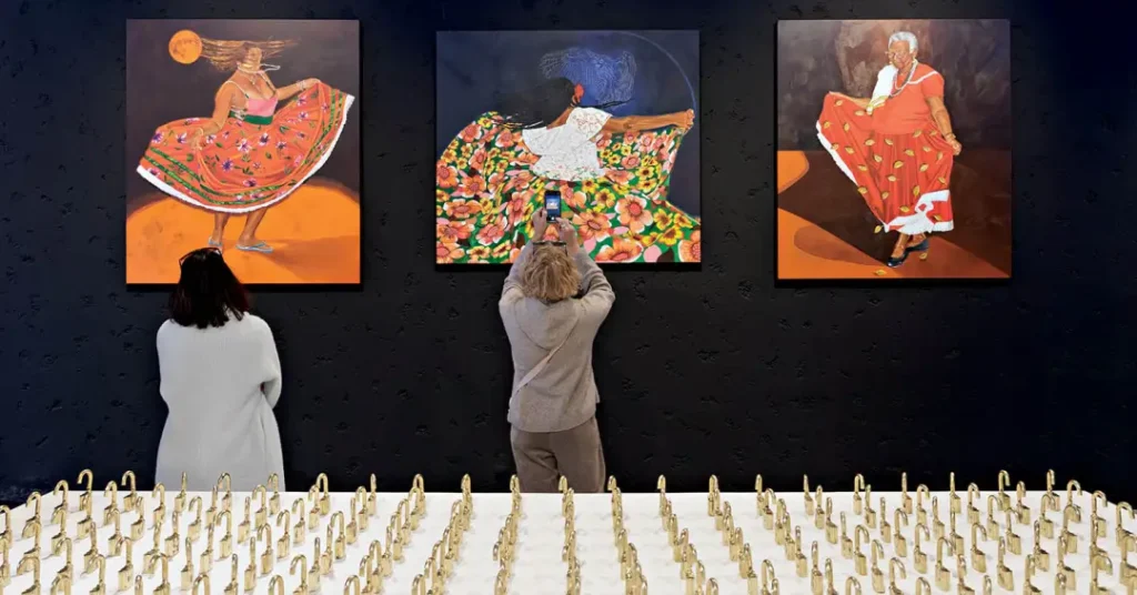 Artistas Brasileiros Brilham na Fundação Montresso, Polo da Arte Africana Contemporânea