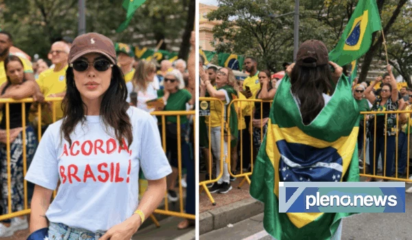 Bella Falconi Clama por Mudança de Consciência em Ato 'Acorda Brasil'