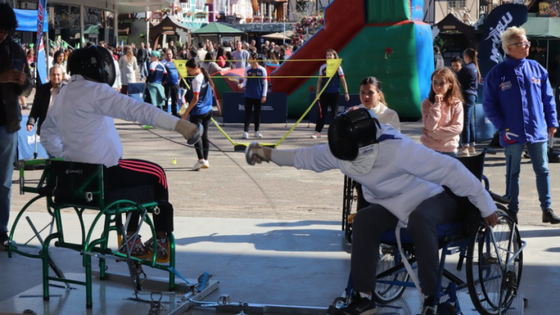 Fabiane Silva Ferraz Representa Blumenau na 1ª Copa Brasil de Paraesgrima no Rio de Janeiro