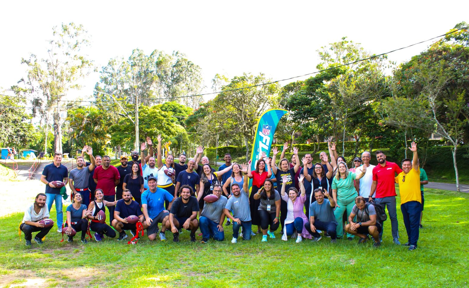 NFL Inova com Acordo para Ensino de Flag Football em Escolas do Brasil