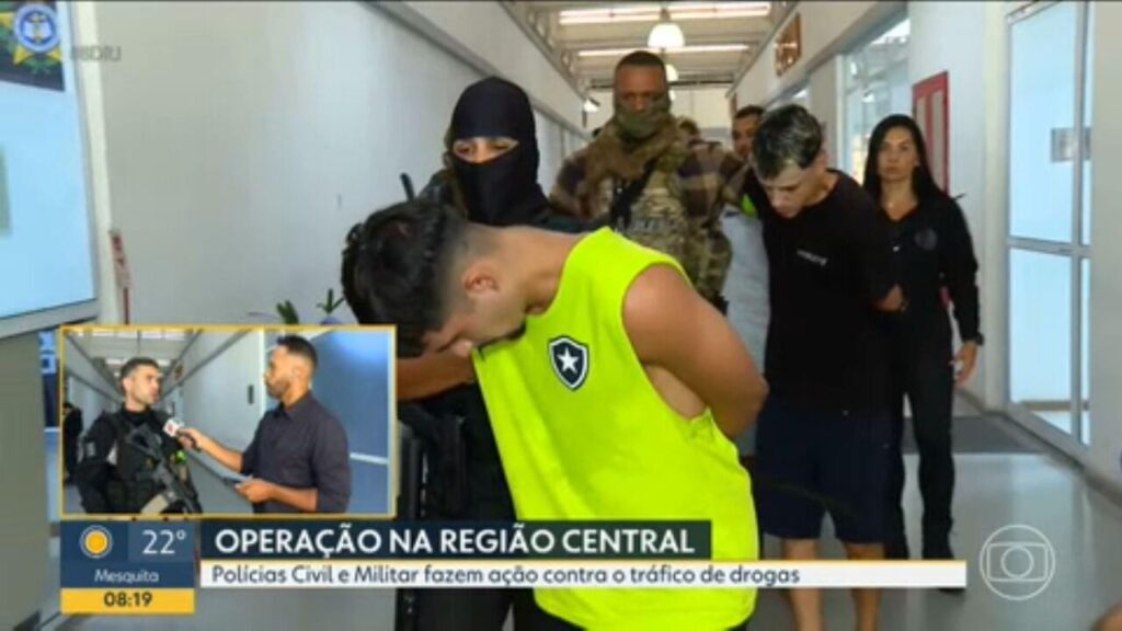 Operação Colmeia: 11 detidos em ação contra o tráfico de drogas na Lapa, RJ