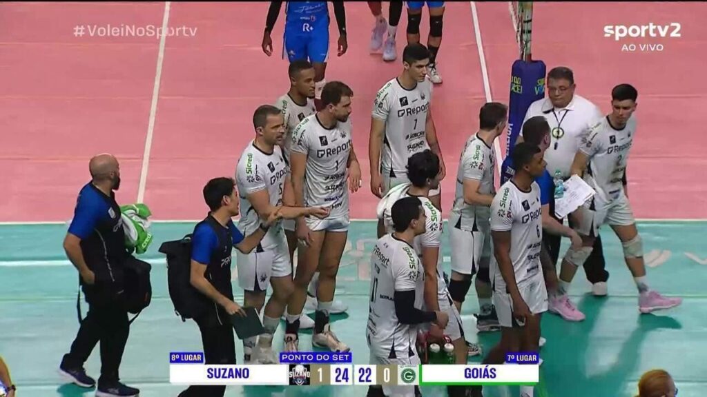 Saque Inusitado Garante Set Point e Vitória do Suzano sobre o Goiás