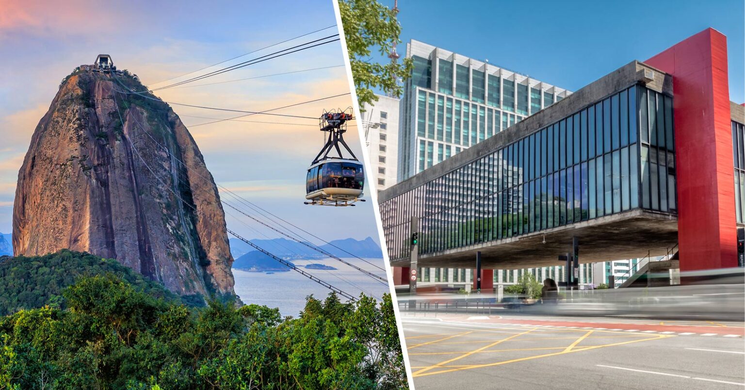 Voos para SP e RJ a partir de R$ 260: opções de 52 cidades para viajar