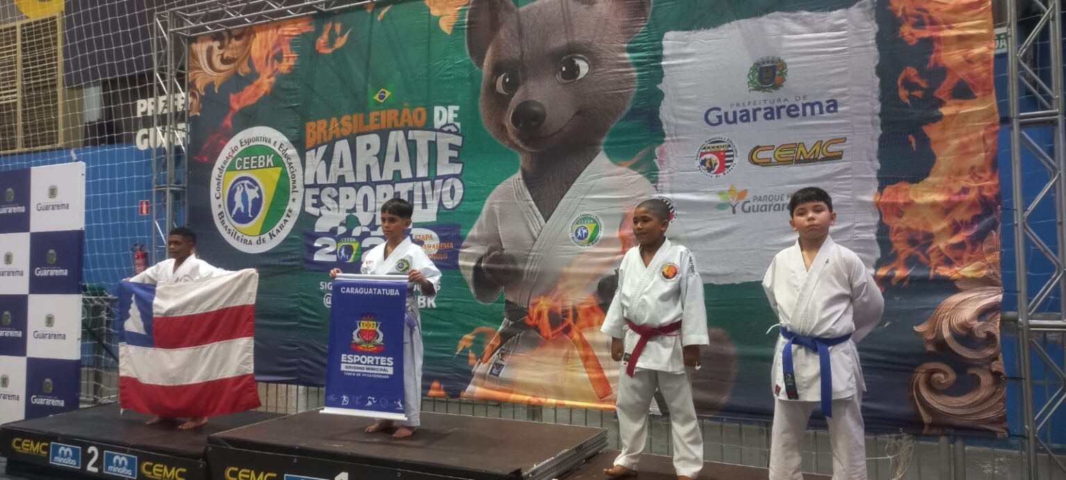 Caraguatatuba Brilha no Brasileiro de Karatê e Conquista Vagas em Campeonato Mundial