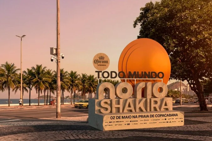 Escultura de Areia no Rio: Shakira e o Show Gratuito que Encanta Fãs