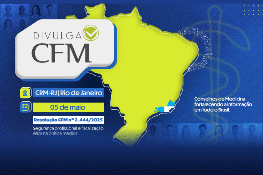 Evento 'Divulga CFM' Abordará Segurança dos Médicos no Rio de Janeiro