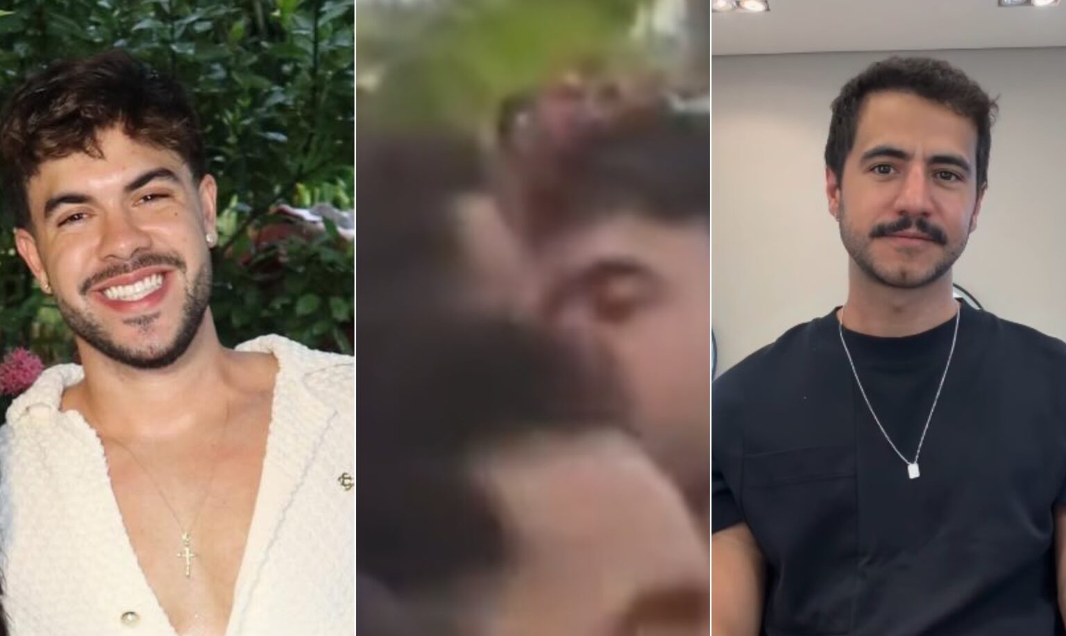 Fãs resgatam cantada de Álvaro para Matheus antes de beijo em festa em Alagoas