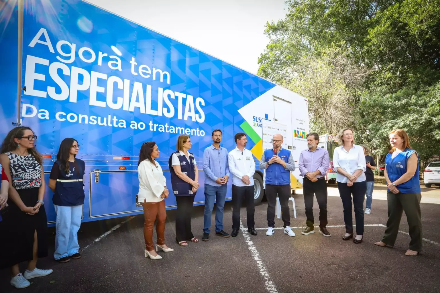 Porto Alegre Recebe Carretas do Programa Agora Tem Especialistas para Aumentar o Acesso à Saúde