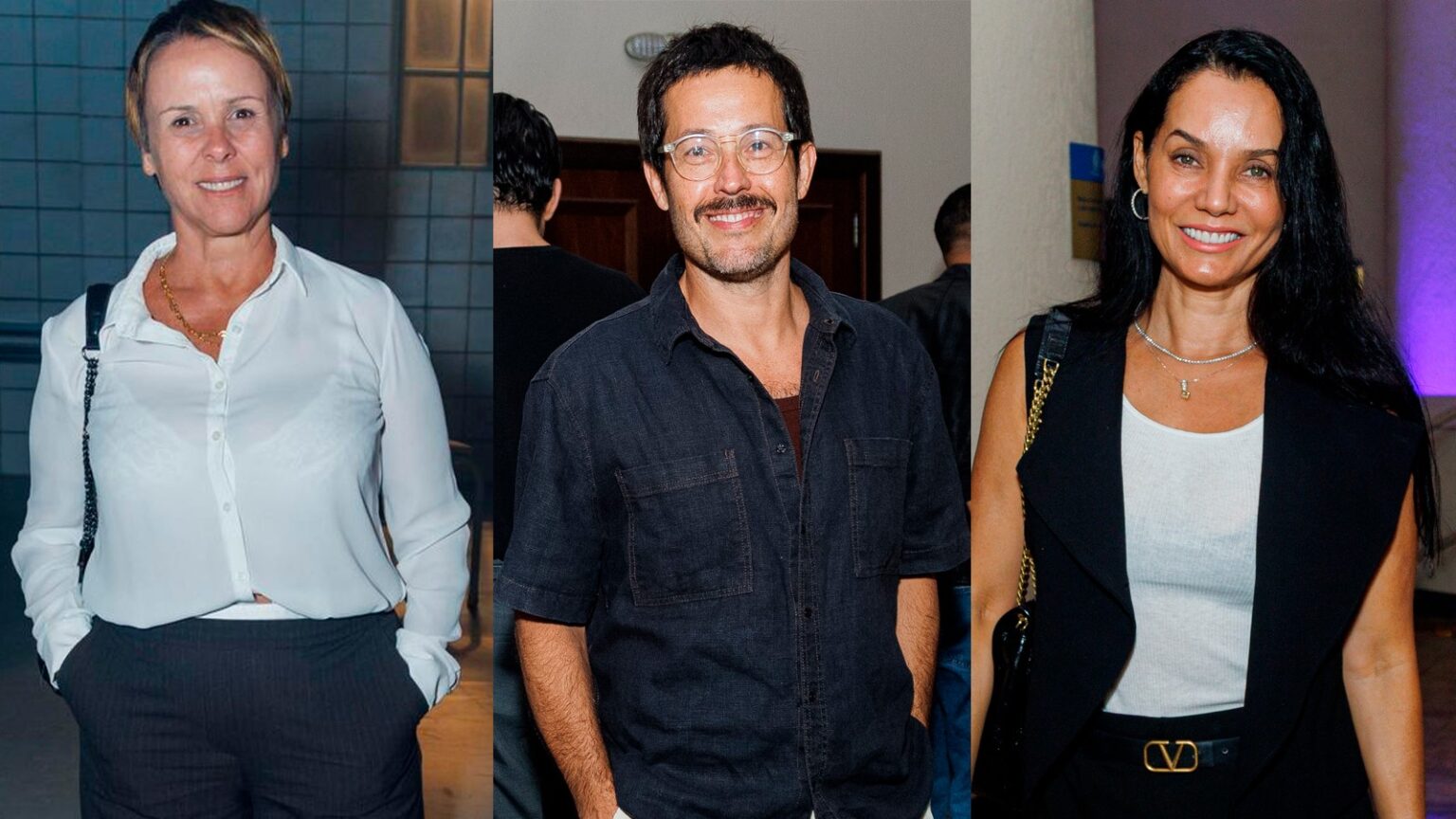 Reunião de Estrelas: Giulia Gam, Roger Gobeth e Mônica Carvalho Prestigiam a Estreia de Helena Rinal