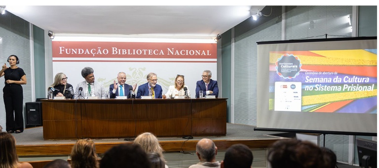 Semana da Cultura do Sistema Prisional Inicia no Rio de Janeiro com Abertura na Biblioteca Nacional Semana da Cultura do Sistema Prisional Inicia no Rio de Janeiro com Abertura na Biblioteca Nacional