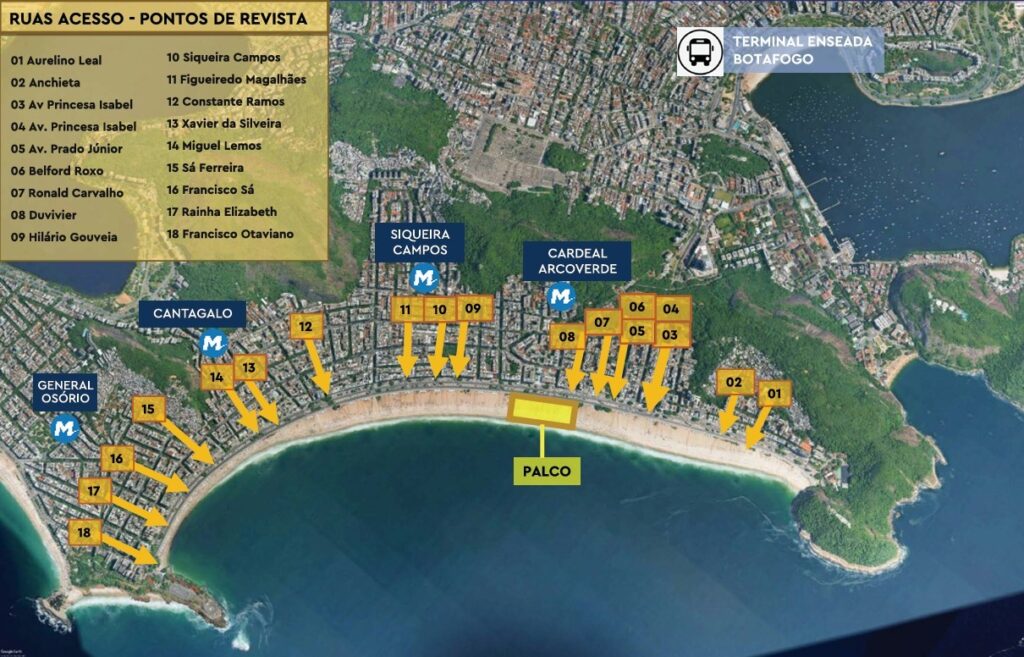 Shakira em Copacabana: Itens Proibidos no Show que Você Precisa Saber