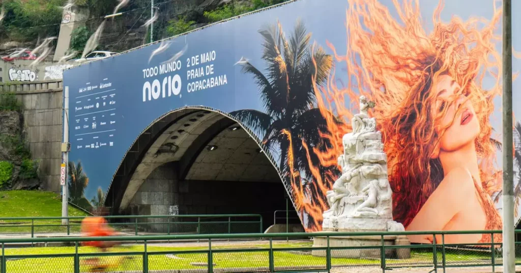 Show Histórico da Shakira no Rio: Palco de 1.345m² para Todos