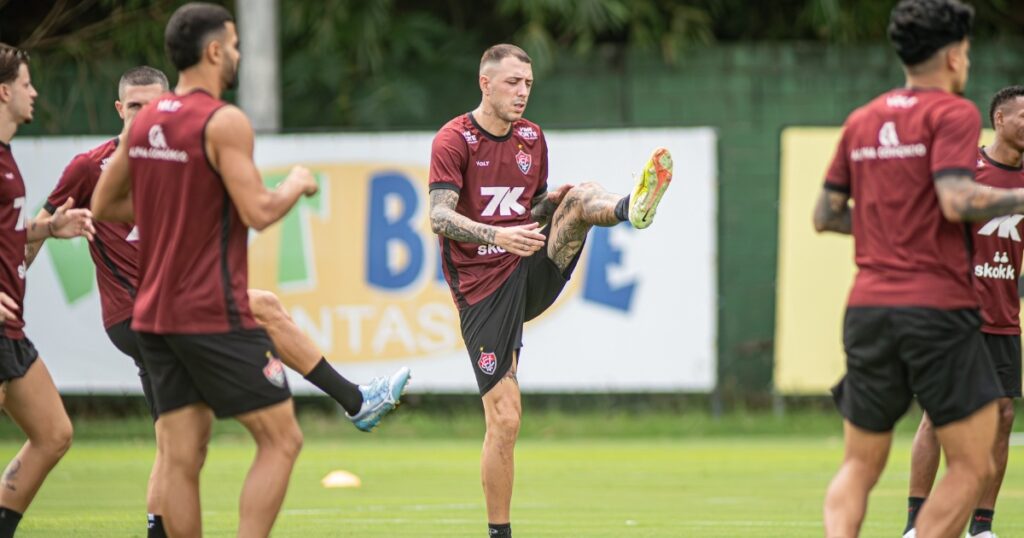 Vitória se prepara para o duelo com Flamengo pela Copa do Brasil