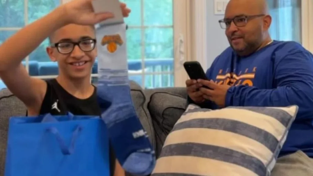 Mãe Surpreende Filho com Inesquecível Bilhete de 1500 Euros para Final dos Knicks