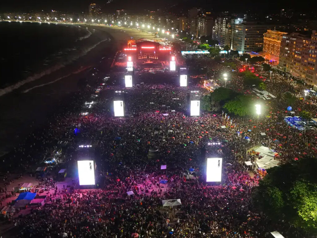 Rio de Janeiro Receberá Shows Gratuitos de Estrelas Internacionais em 2026 e 2028