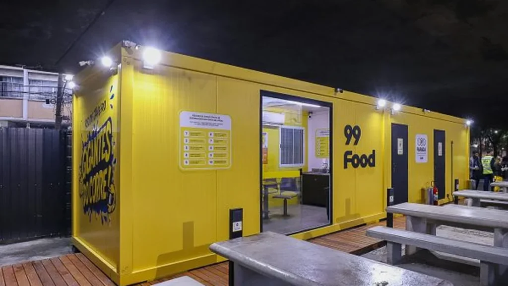 Prefeitura e 99 inauguram terceiro ponto de apoio para entregadores no Rio com serviços completos