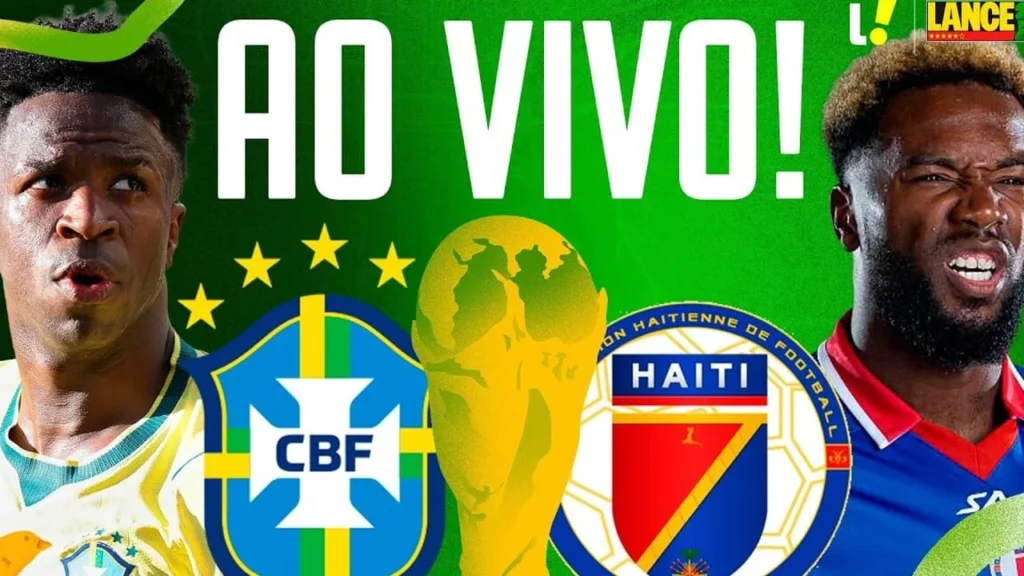 Brasil x Haiti AO VIVO: Veja o duelo decisivo pela Copa do Mundo 2026 com Lance!TV