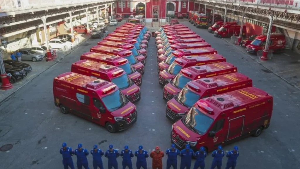 Corpo de Bombeiros do Rio amplia atendimento com 23 novas ambulâncias em 2024