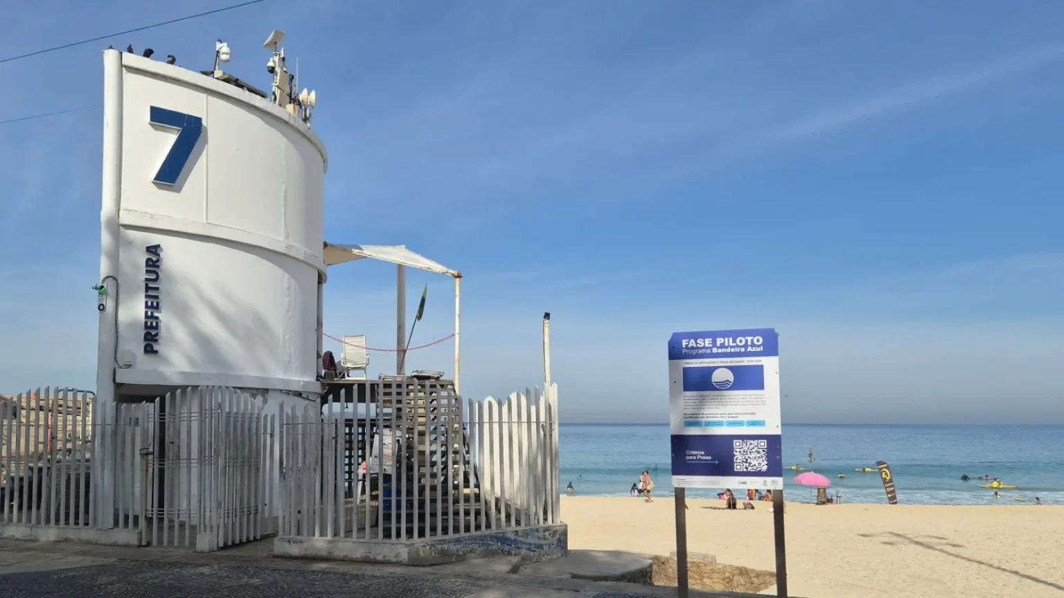 Secretaria de Meio Ambiente do Rio avança para garantir selo Bandeira Azul na Praia do Arpoador Secretaria de Meio Ambiente do Rio avança para garantir selo Bandeira Azul na Praia do Arpoador