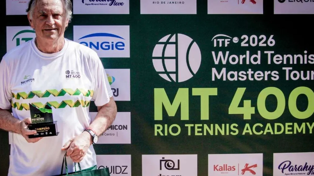 Julius Haupt, refugiado da 2ª Guerra, conquista bicampeonato no Masters do Rio de Janeiro