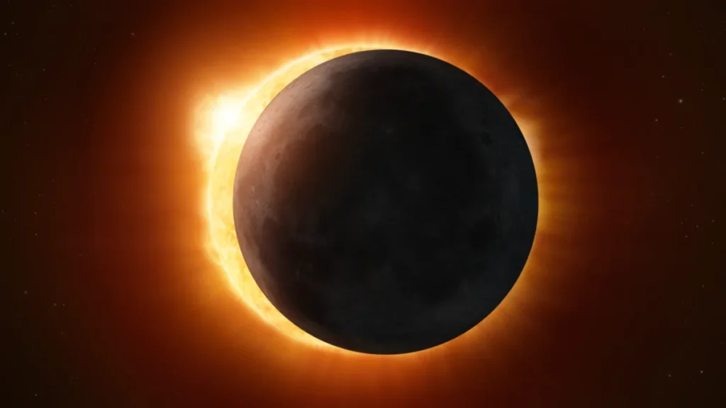 Eclipse solar transforma o fim de tarde em Portugal numa experiência única Eclipse solar transforma o fim de tarde em Portugal numa experiência única