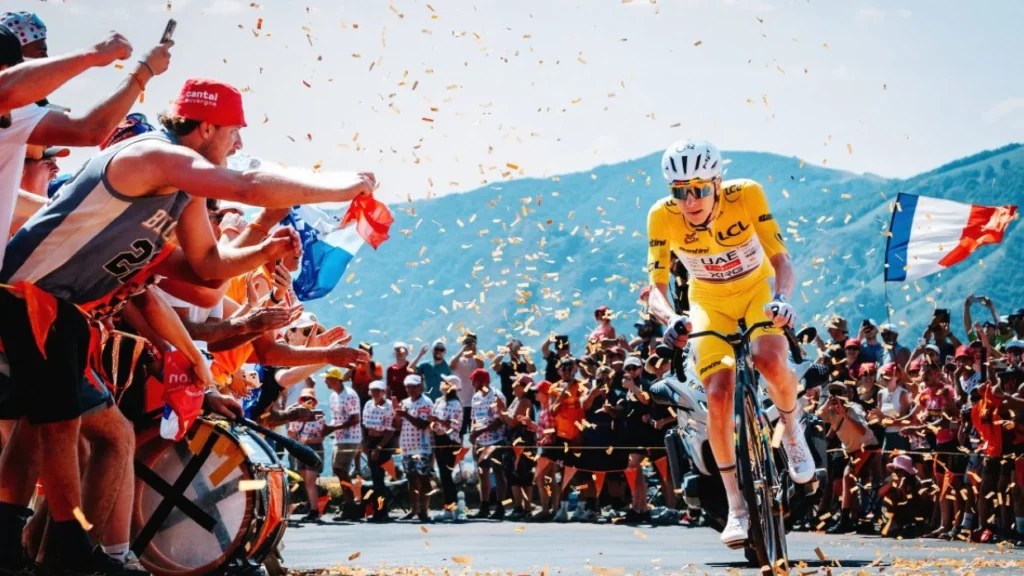 Pogačar Enfrenta Vaias e Responde com Força no Tour de France