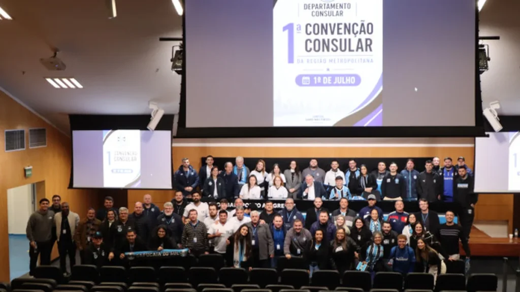 Grêmio realiza 1ª Convenção Consular na Região Metropolitana para aproximar torcida Grêmio realiza 1ª Convenção Consular na Região Metropolitana para aproximar torcida